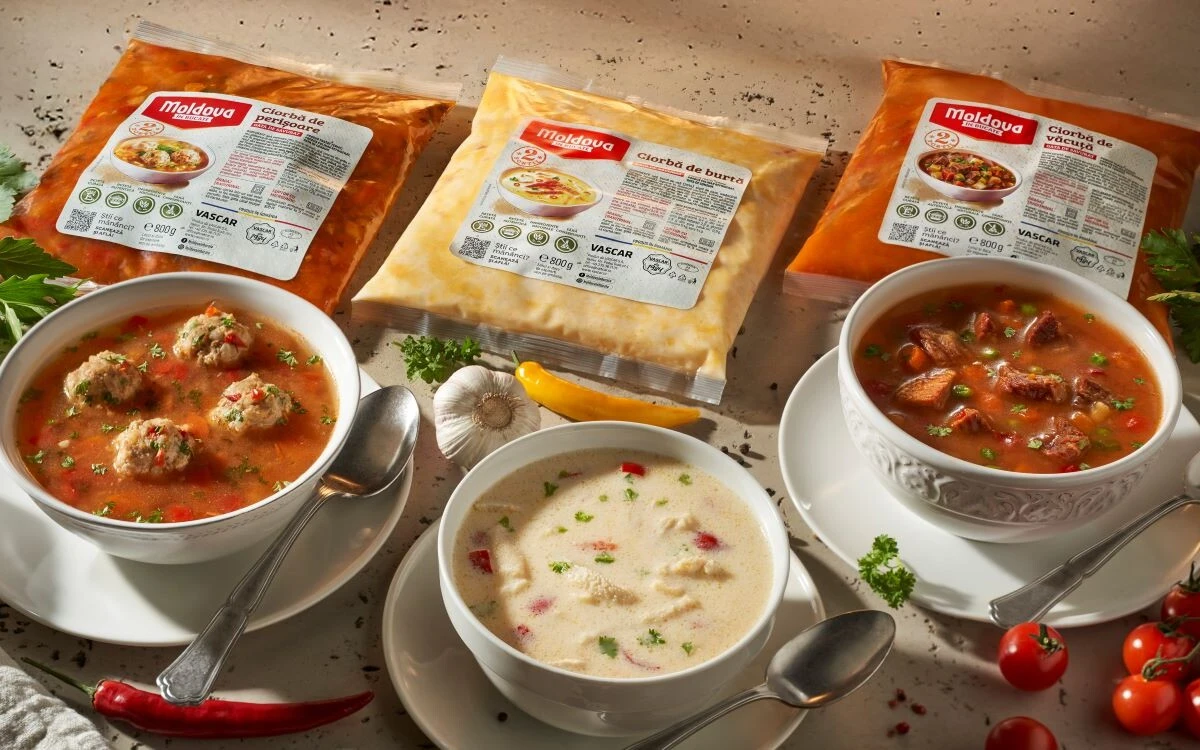 Inovație de la Vascar: „Ciorba la cutie” cucerește rafturile supermarketurilor. O investiție de 200.000 de euro în viitorul Ready Meals
